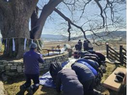 홍성군 갈산면 신촌리, 주민화합 당산제 개최 기사 이미지