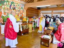 순창 일광사 산신각 불상 점안식 및 낙성 법회 봉행 기사 이미지